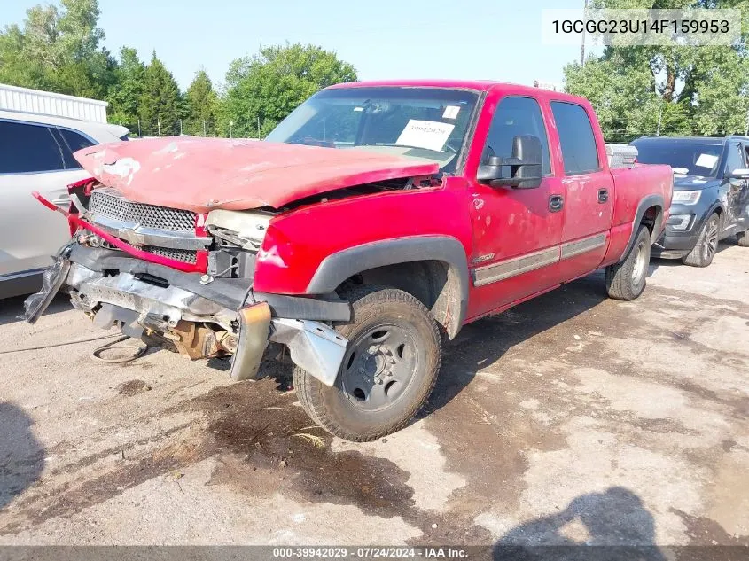 2004 Chevrolet Silverado 2500 Ls VIN: 1GCGC23U14F159953 Lot: 39942029