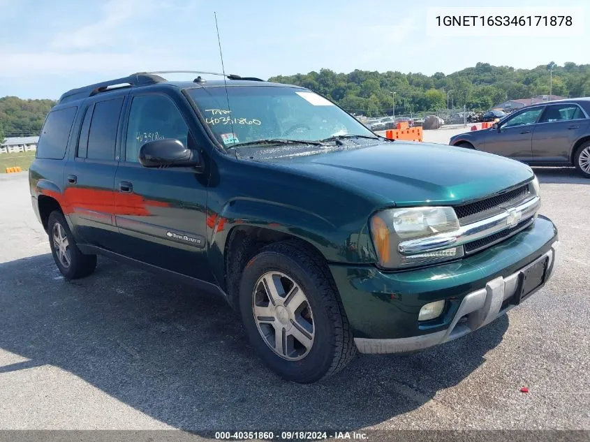 1GNET16S346171878 2004 Chevrolet Trailblazer Ext Ls