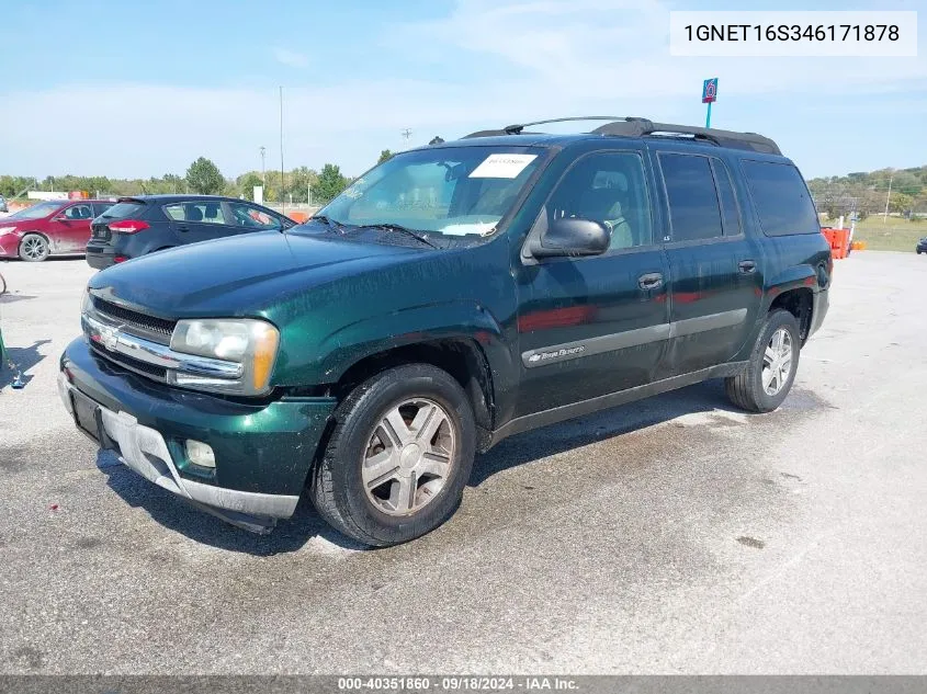 1GNET16S346171878 2004 Chevrolet Trailblazer Ext Ls