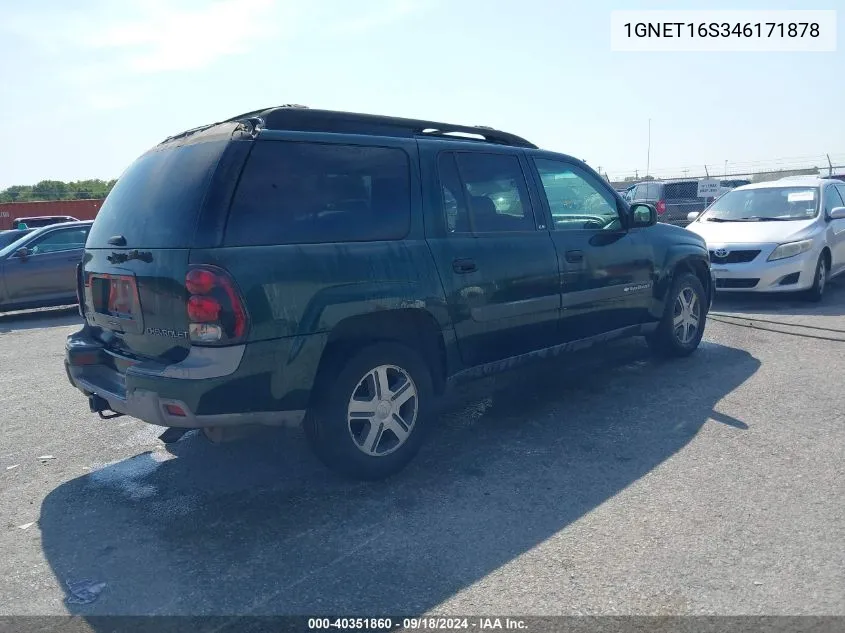 1GNET16S346171878 2004 Chevrolet Trailblazer Ext Ls