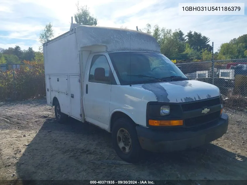 2004 Chevrolet Express Cutaway VIN: 1GBHG31U541186379 Lot: 40371935