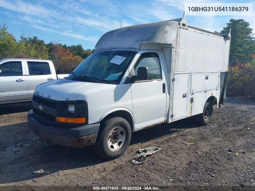 2004 Chevrolet Express Cutaway VIN: 1GBHG31U541186379 Lot: 40371935