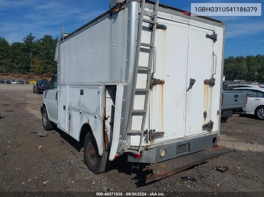 2004 Chevrolet Express Cutaway VIN: 1GBHG31U541186379 Lot: 40371935