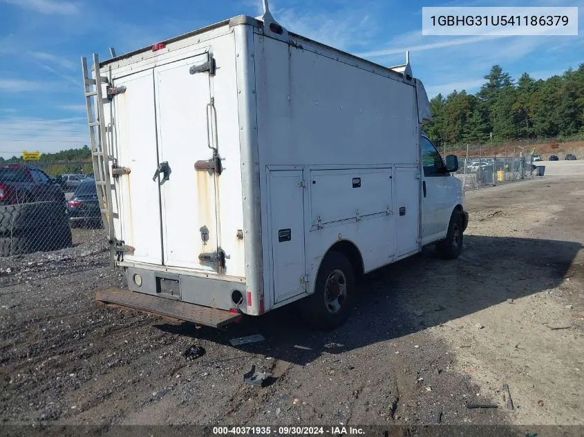 2004 Chevrolet Express Cutaway VIN: 1GBHG31U541186379 Lot: 40371935