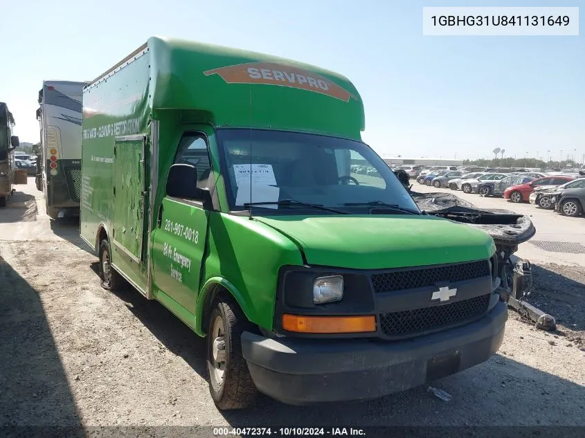 2004 Chevrolet Express Cutaway VIN: 1GBHG31U841131649 Lot: 40472374