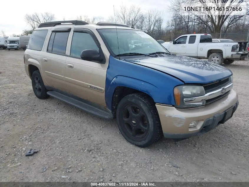 2004 Chevrolet Trailblazer Ext Lt VIN: 1GNET16P146157666 Lot: 40837602