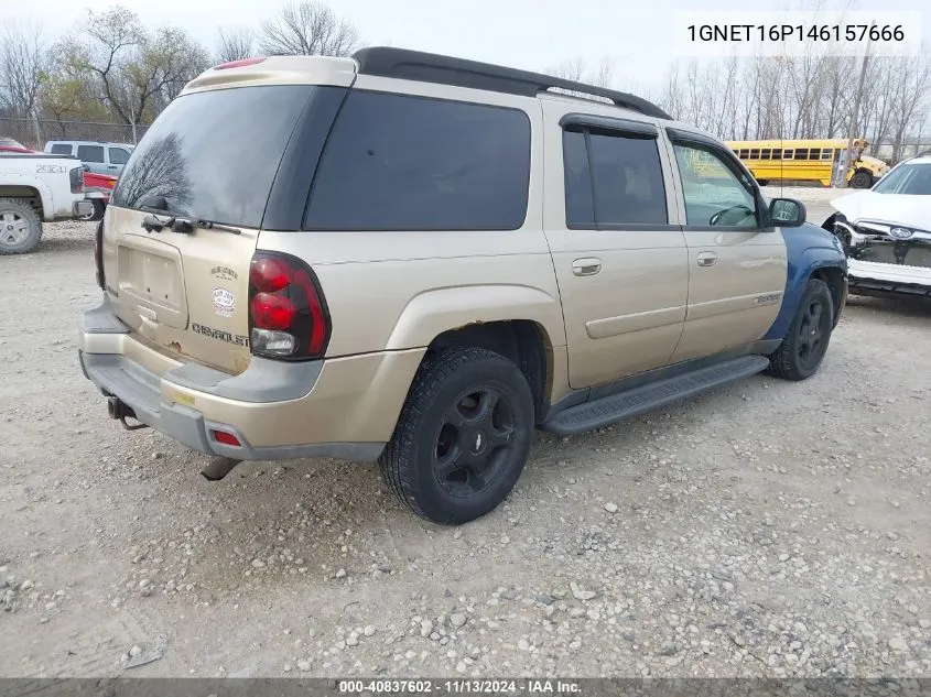 2004 Chevrolet Trailblazer Ext Lt VIN: 1GNET16P146157666 Lot: 40837602