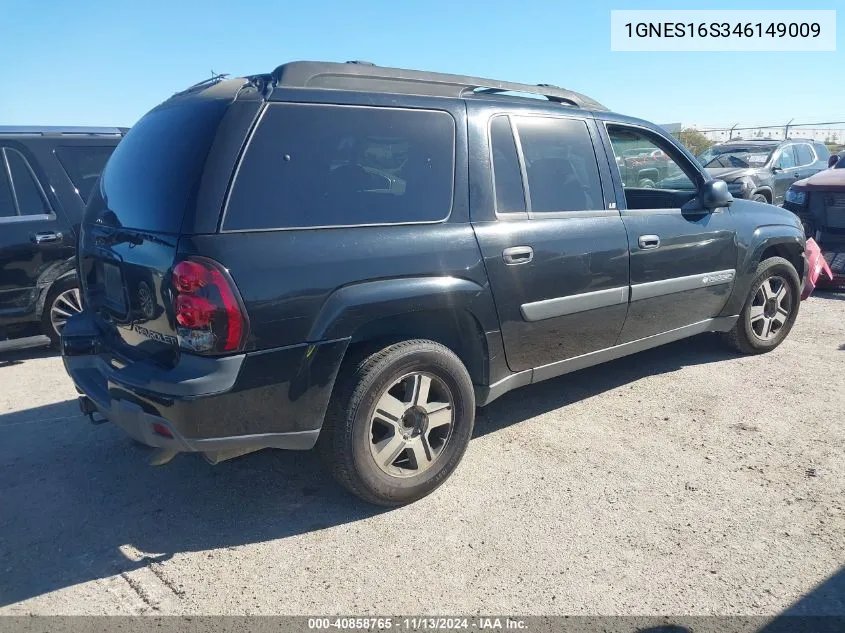 2004 Chevrolet Trailblazer Ext Ls VIN: 1GNES16S346149009 Lot: 40858765