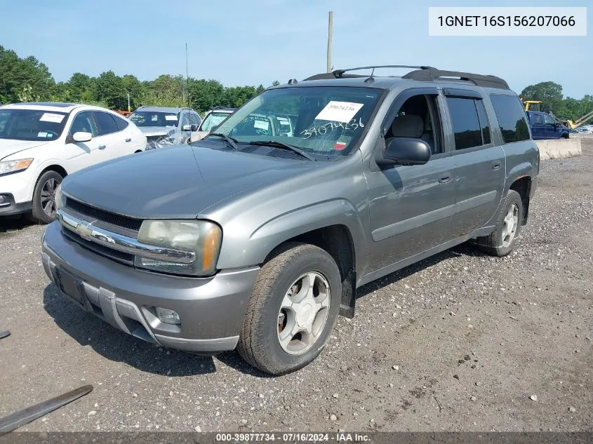 2005 Chevrolet Trailblazer Ext Ls VIN: 1GNET16S156207066 Lot: 39877734