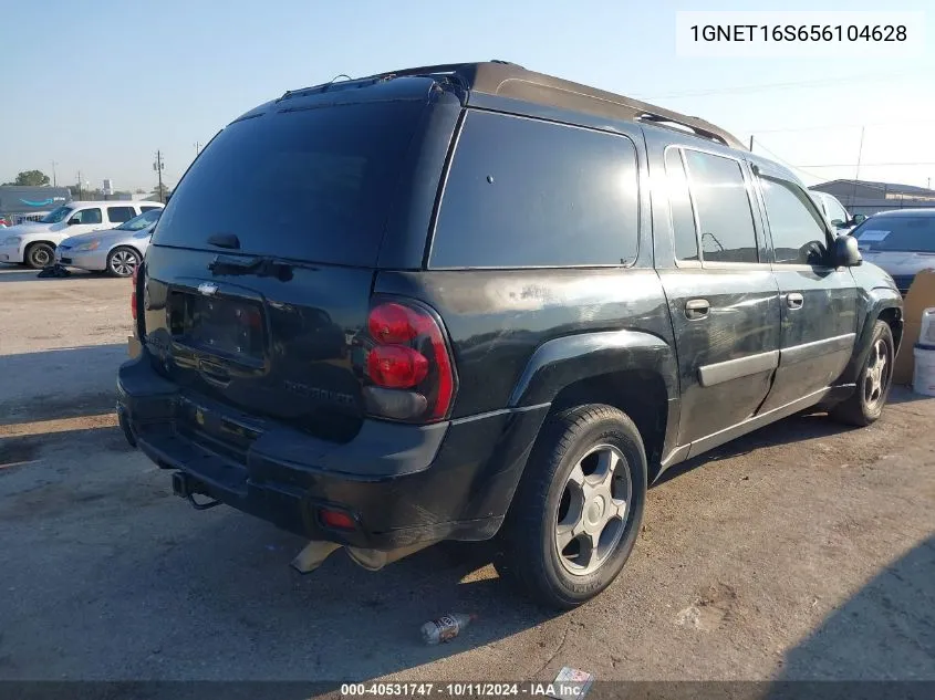 2005 Chevrolet Trailblazer Ext Ls VIN: 1GNET16S656104628 Lot: 40531747