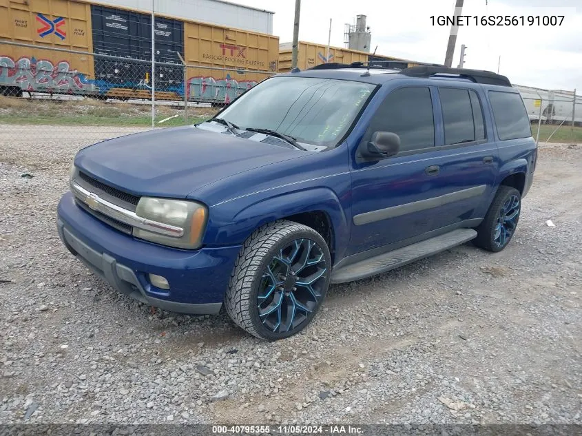 2005 Chevrolet Trailblazer Ext Ls VIN: 1GNET16S256191007 Lot: 40795355