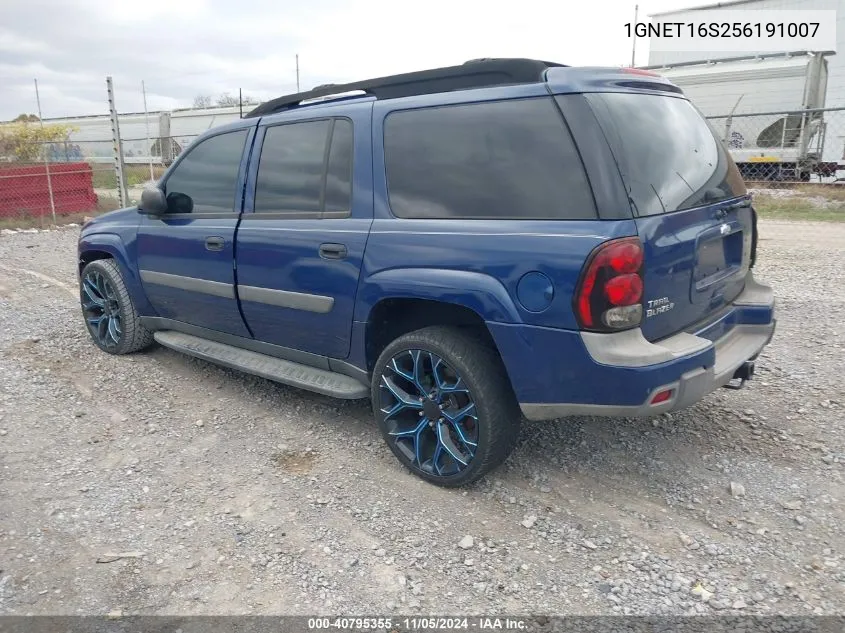 2005 Chevrolet Trailblazer Ext Ls VIN: 1GNET16S256191007 Lot: 40795355