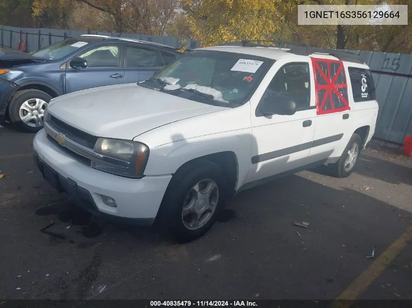 2005 Chevrolet Trailblazer Ext Ls VIN: 1GNET16S356129664 Lot: 40835479