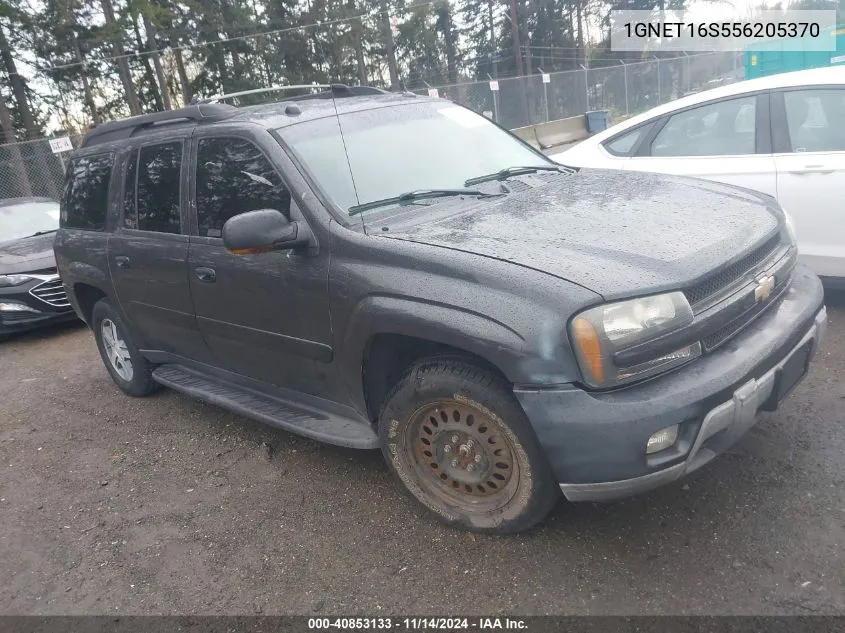 2005 Chevrolet Trailblazer Ext Lt VIN: 1GNET16S556205370 Lot: 40853133