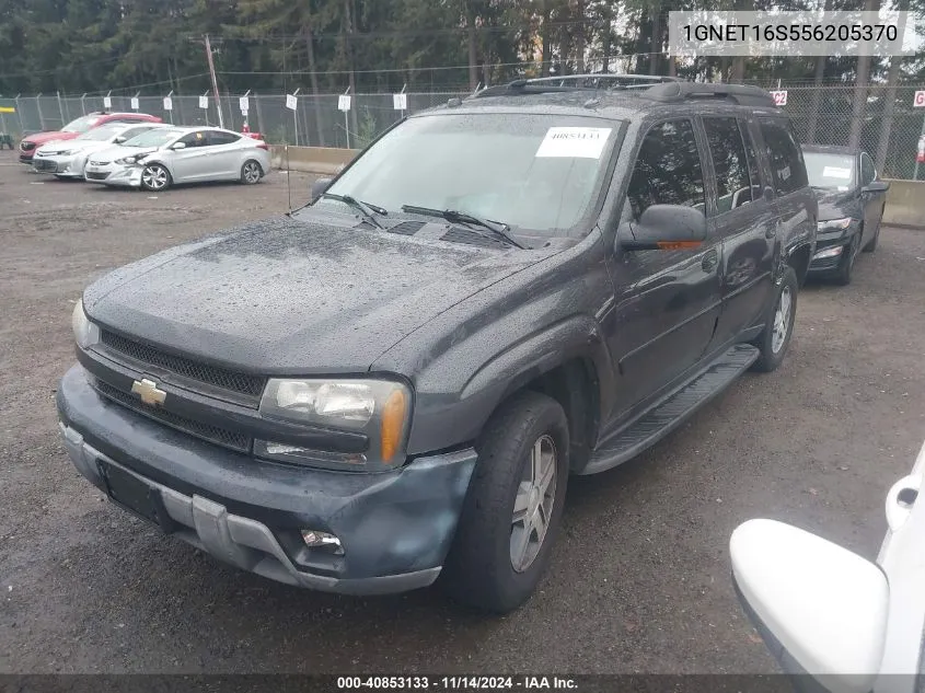 2005 Chevrolet Trailblazer Ext Lt VIN: 1GNET16S556205370 Lot: 40853133