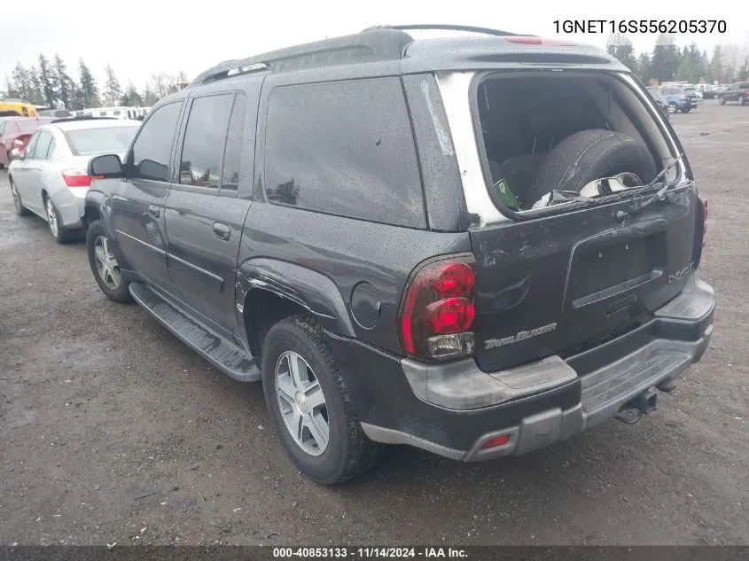 2005 Chevrolet Trailblazer Ext Lt VIN: 1GNET16S556205370 Lot: 40853133