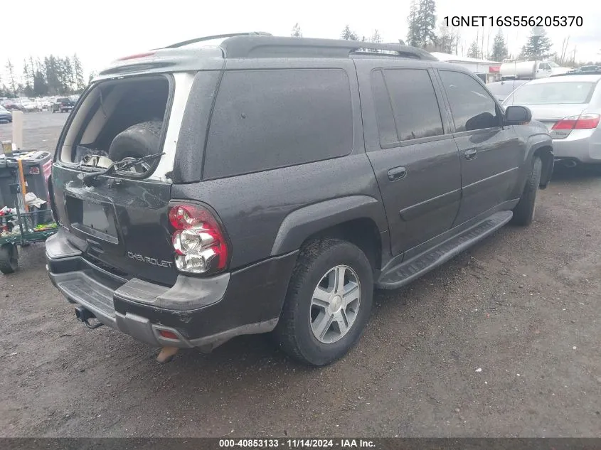 2005 Chevrolet Trailblazer Ext Lt VIN: 1GNET16S556205370 Lot: 40853133