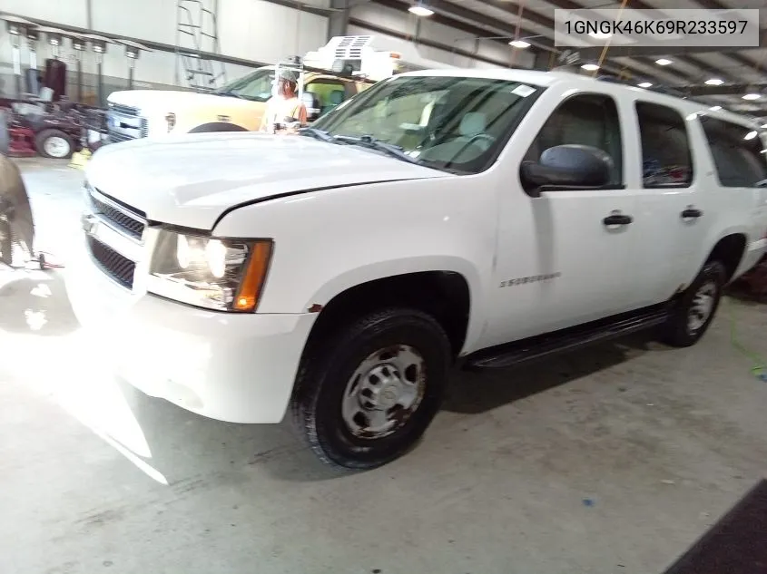 1GNGK46K69R233597 2009 Chevrolet Suburban 2500 Commercial Fleet