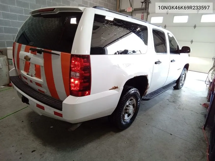 1GNGK46K69R233597 2009 Chevrolet Suburban 2500 Commercial Fleet