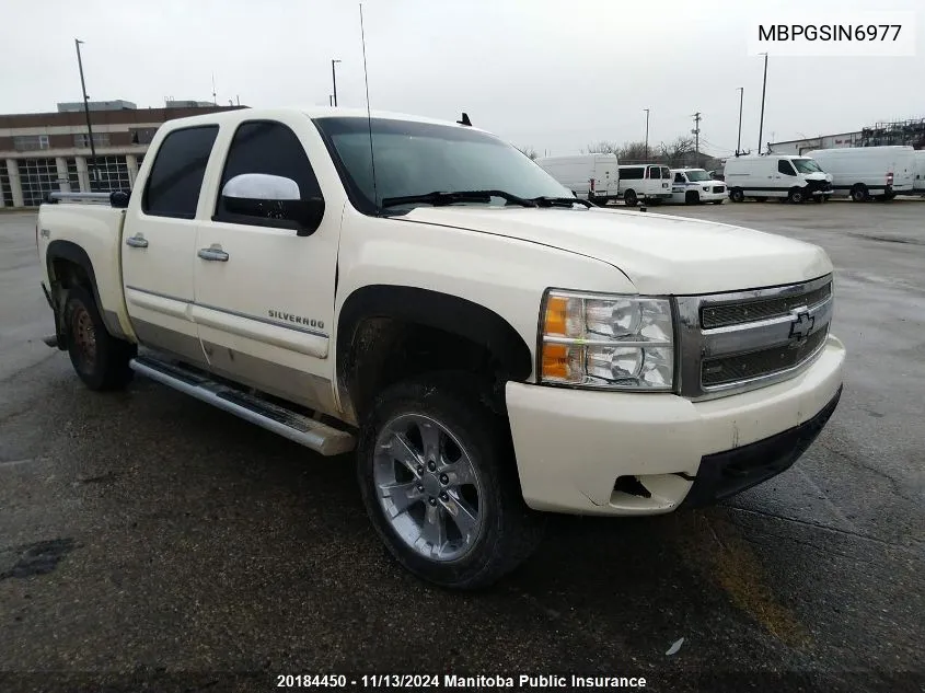 2010 Chevrolet Silverado 1500 Crew Cab (Amal) VIN: MBPGSIN6977 Lot: 20184450