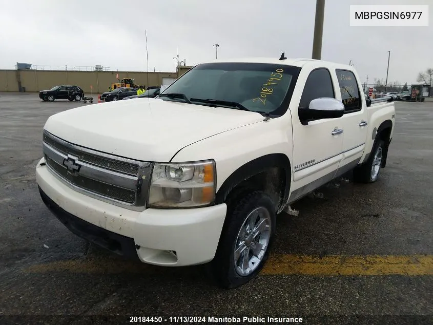 2010 Chevrolet Silverado 1500 Crew Cab (Amal) VIN: MBPGSIN6977 Lot: 20184450