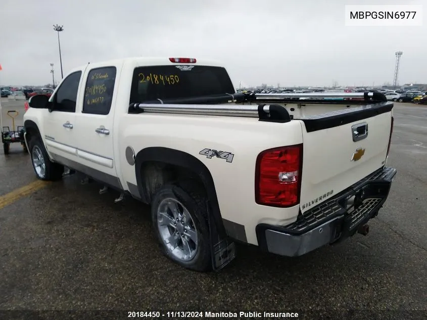 2010 Chevrolet Silverado 1500 Crew Cab (Amal) VIN: MBPGSIN6977 Lot: 20184450