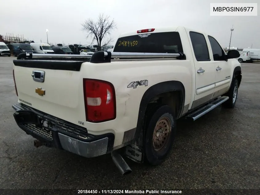 2010 Chevrolet Silverado 1500 Crew Cab (Amal) VIN: MBPGSIN6977 Lot: 20184450