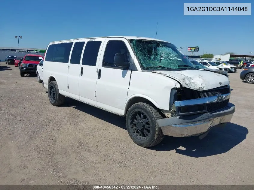 2010 Chevrolet Express 3500 Lt VIN: 1GA2G1DG3A1144048 Lot: 40456342