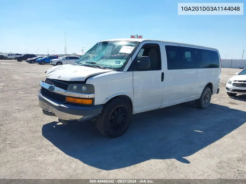 1GA2G1DG3A1144048 2010 Chevrolet Express 3500 Lt