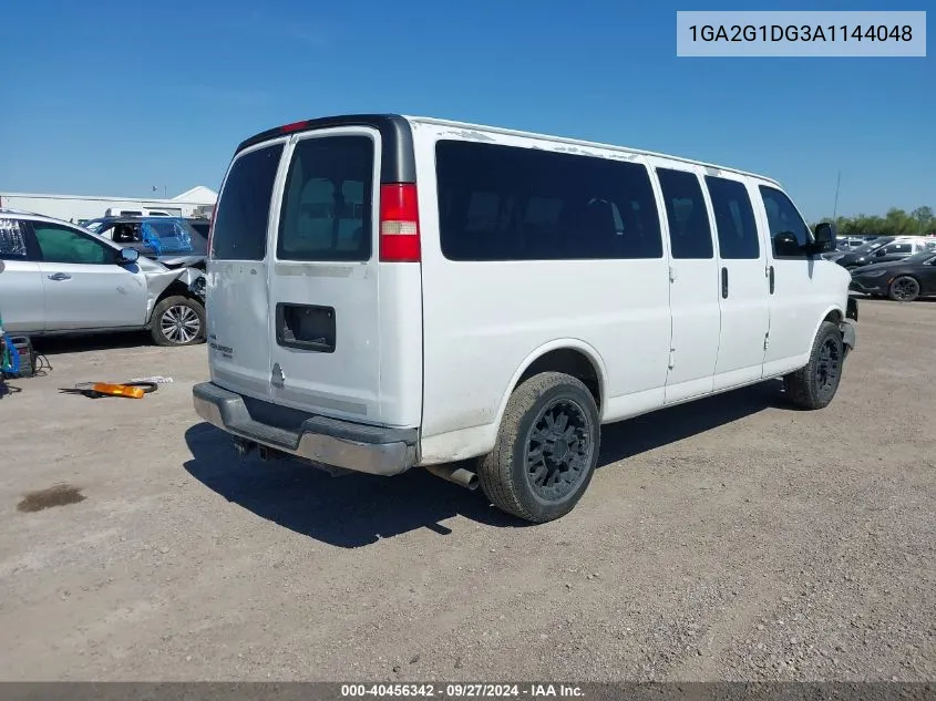 1GA2G1DG3A1144048 2010 Chevrolet Express 3500 Lt