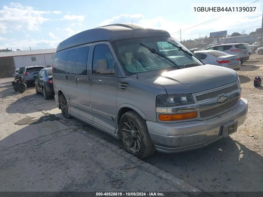 2010 Chevrolet Express 1500 Upfitter VIN: 1GBUHEB44A1139037 Lot: 40528619