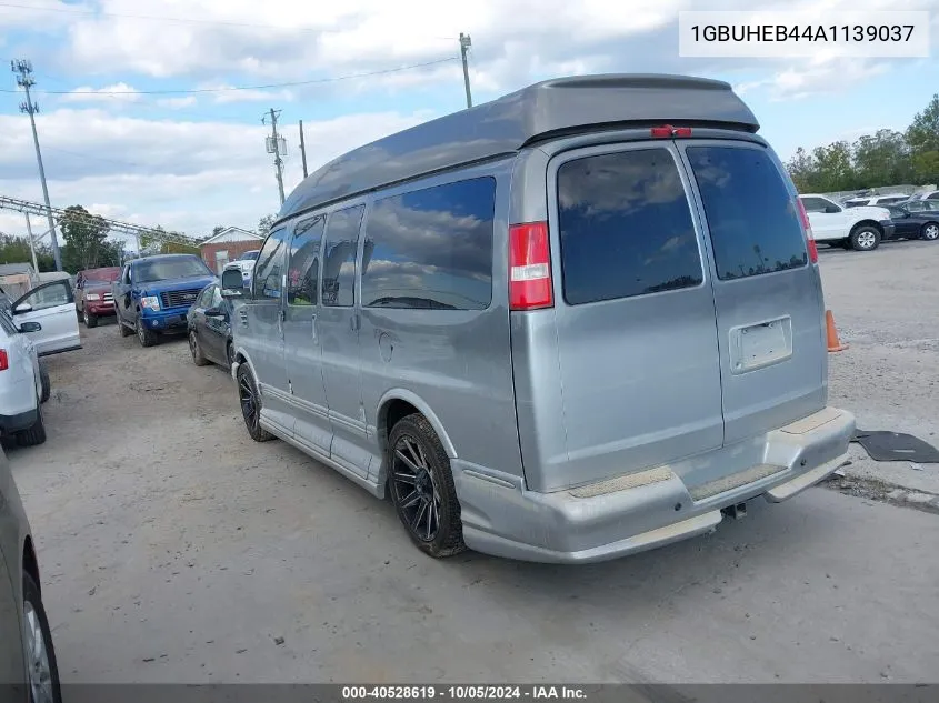 2010 Chevrolet Express 1500 Upfitter VIN: 1GBUHEB44A1139037 Lot: 40528619