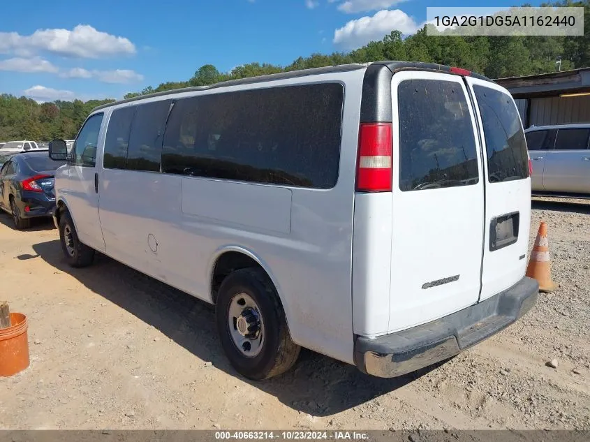 2010 Chevrolet Express 3500 Lt VIN: 1GA2G1DG5A1162440 Lot: 40663214