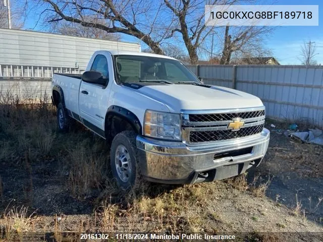 2011 Chevrolet Silverado 2500 Hd Lt VIN: 1GC0KXCG8BF189718 Lot: 20161302