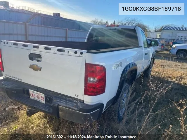 2011 Chevrolet Silverado 2500 Hd Lt VIN: 1GC0KXCG8BF189718 Lot: 20161302