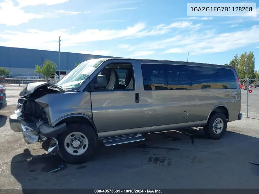 2011 Chevrolet Express 3500 Lt VIN: 1GAZG1FG7B1128268 Lot: 40573681