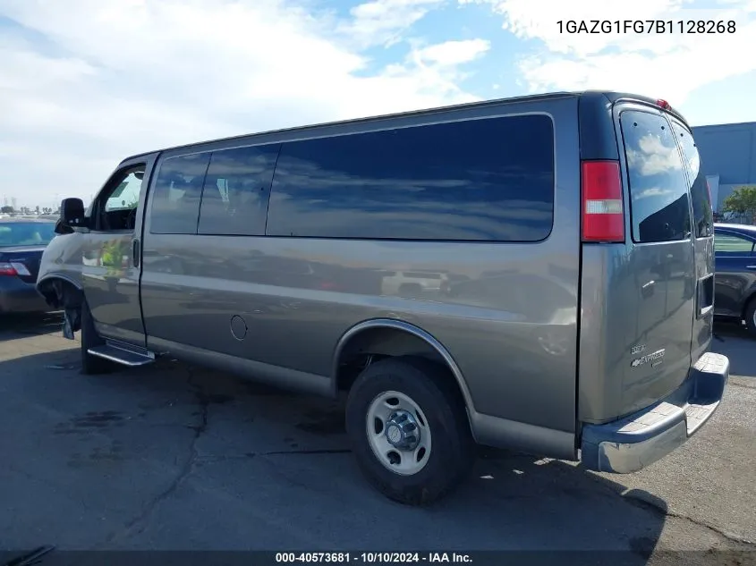 2011 Chevrolet Express 3500 Lt VIN: 1GAZG1FG7B1128268 Lot: 40573681