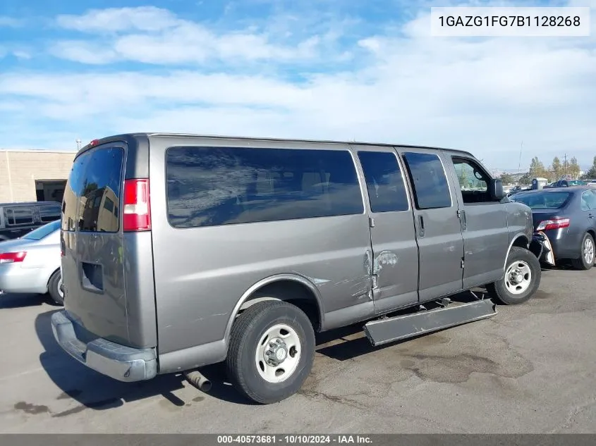 2011 Chevrolet Express 3500 Lt VIN: 1GAZG1FG7B1128268 Lot: 40573681