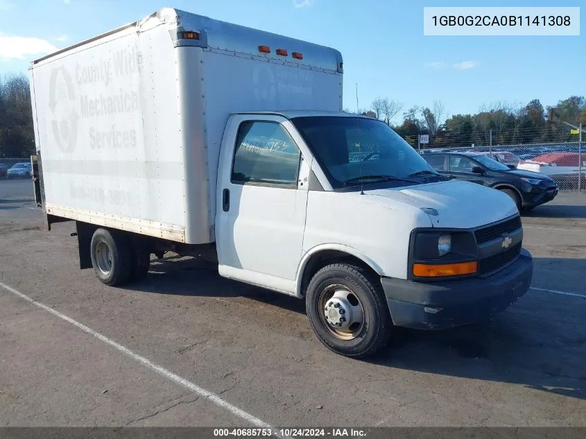 2011 Chevrolet Express Cutaway Work Van VIN: 1GB0G2CA0B1141308 Lot: 40685753