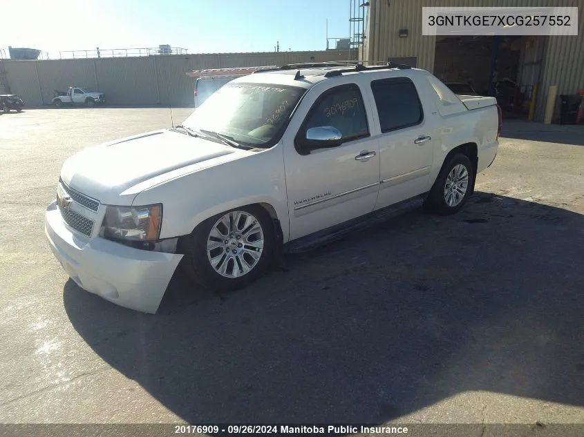 3GNTKGE7XCG257552 2012 Chevrolet Avalanche 1500 Ltz