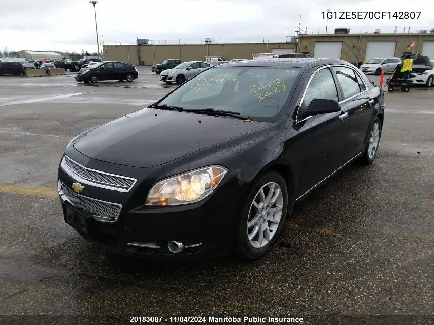 1G1ZE5E70CF142807 2012 Chevrolet Malibu Ltz V6