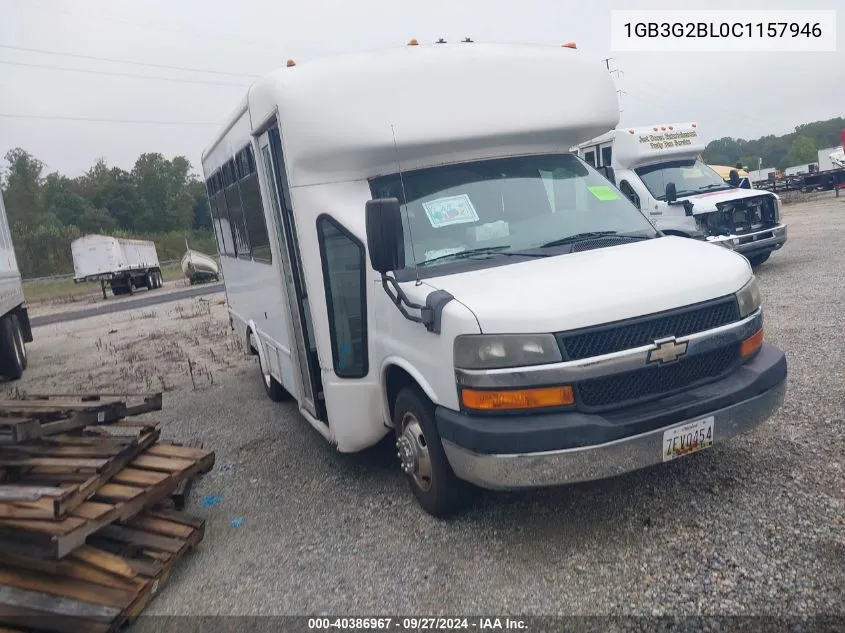 2012 Chevrolet Bus Express Cutaway VIN: 1GB3G2BL0C1157946 Lot: 40386967