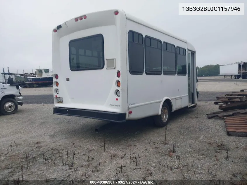 2012 Chevrolet Bus Express Cutaway VIN: 1GB3G2BL0C1157946 Lot: 40386967