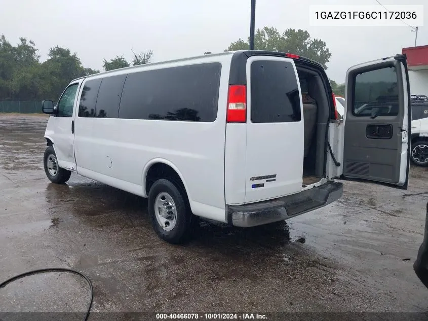 1GAZG1FG6C1172036 2012 Chevrolet Express 3500 Lt