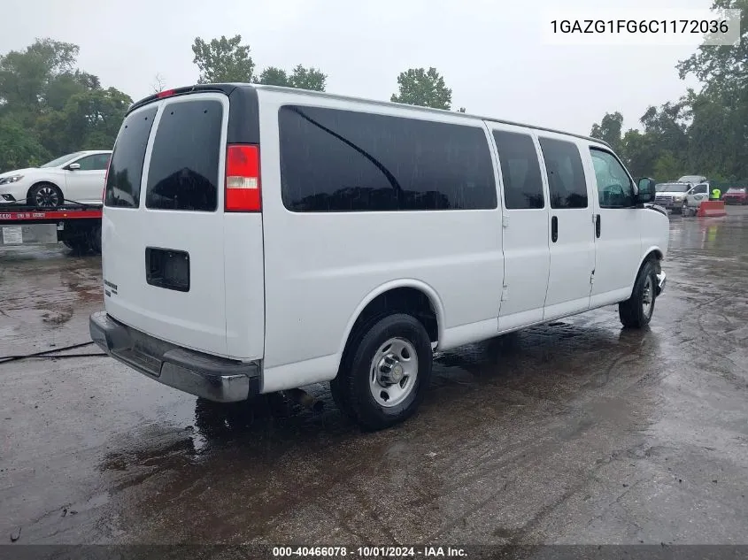 1GAZG1FG6C1172036 2012 Chevrolet Express 3500 Lt