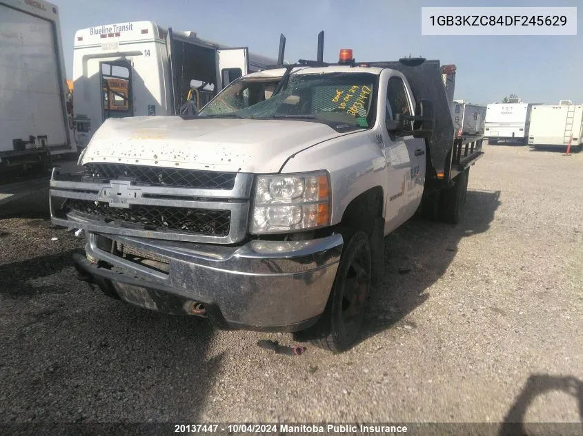 2013 Chevrolet 3500 Silverado VIN: 1GB3KZC84DF245629 Lot: 20137447