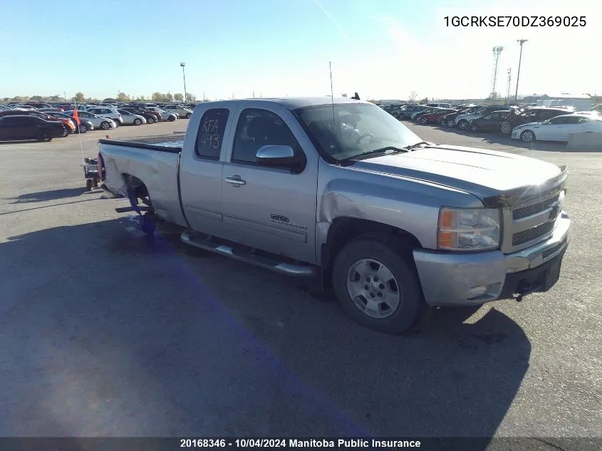 1GCRKSE70DZ369025 2013 Chevrolet Silverado 1500 Lt Ext Cab