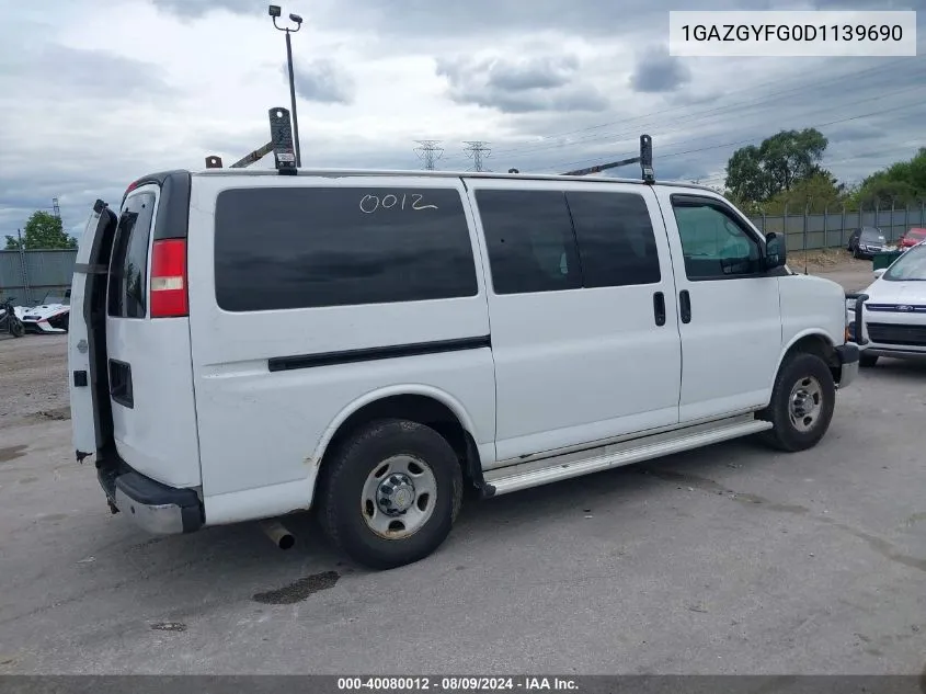 1GAZGYFG0D1139690 2013 Chevrolet Express 3500 Lt