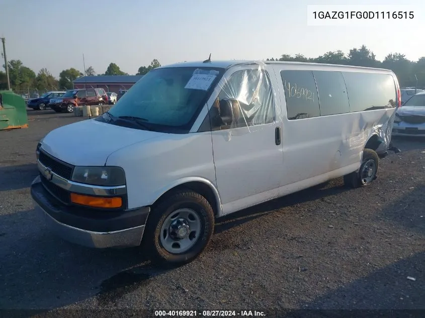 1GAZG1FG0D1116515 2013 Chevrolet Express 3500 Lt