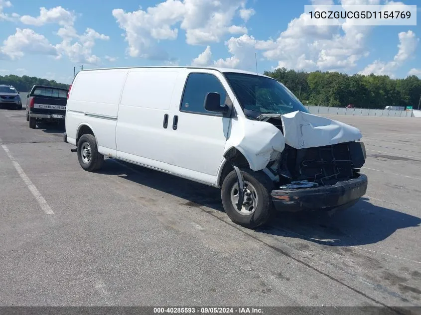 1GCZGUCG5D1154769 2013 Chevrolet Express 3500 Work Van